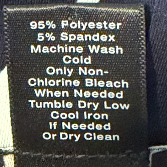 Ann Taylor Factory Navy Leaf Print Twist Blouse XL - Picture 8 of 8